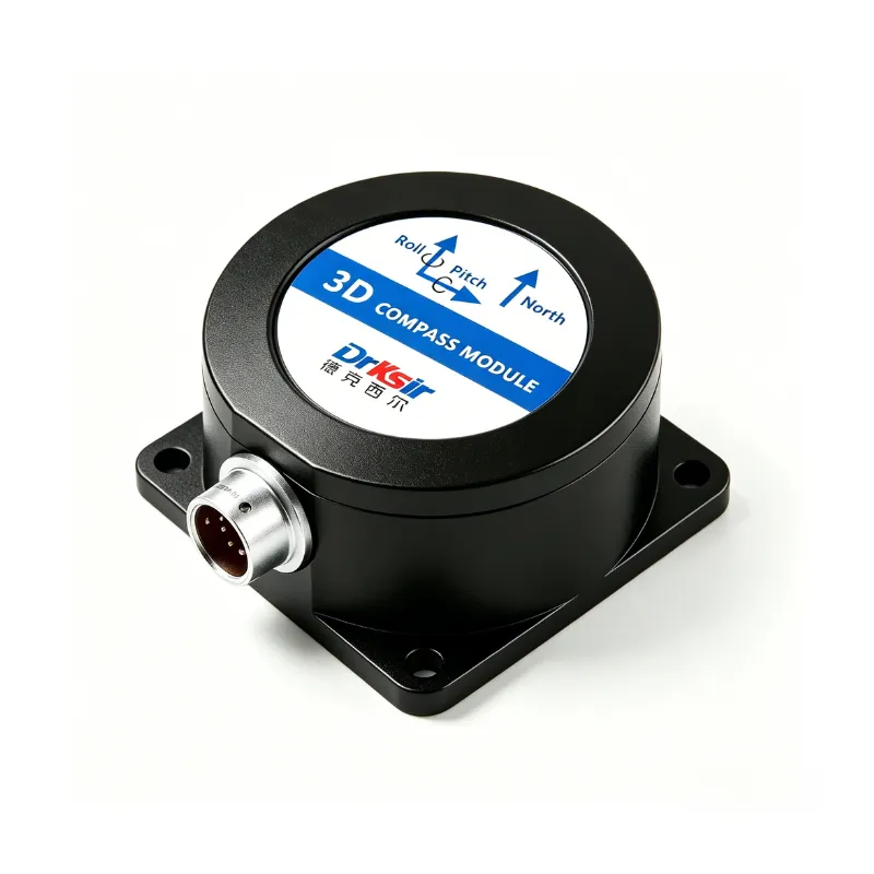Drksir 3-Axis Industrial Accelerometer side view